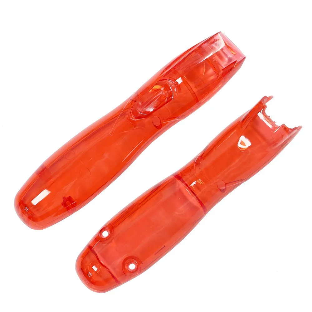 

Electric Hair Clipper Red Shell Electric Hair Clipper Modified Shell Upper and Lower Cover Haircut Accessories