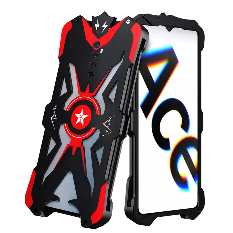 for realme x2 pro original zimon shockproof heavy duty armor metal aluminum phone case for oppo realme x2 pro 6 5 case free global shipping
