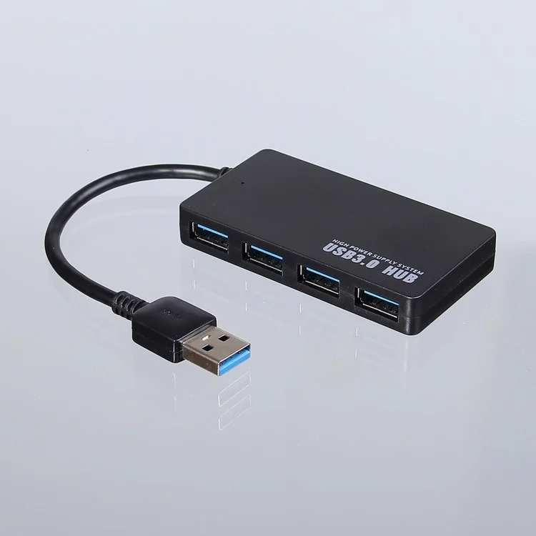 

Концентратор USB 3,0, 4 порта, ультратонкий 4-портовый высокоскоростной концентратор USB3.0, разветвитель концентратора