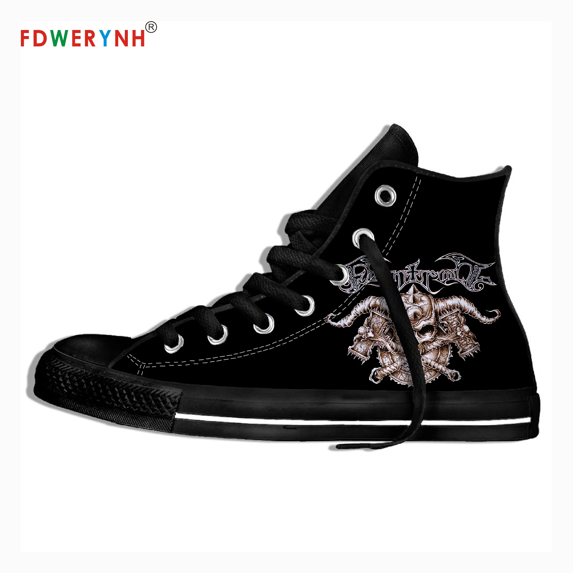 

Men Walking Shoes High Top Canvas Shoes Finntroll Band Most Influential Metal Bands Of All Time Lightweight Shoes For Women Men