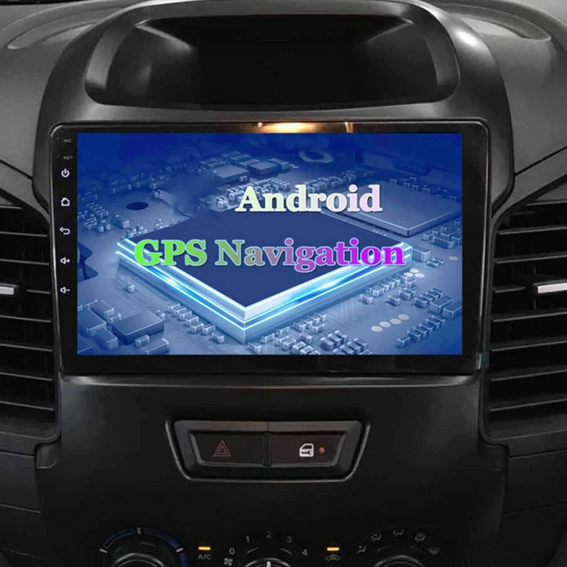 

9 Inch 2 Din Android 10.0 Car MP5 Player Stereo Radio 2+16GB Wifi Bluetooth GPS Navigation for Ford Ranger 2011-2014