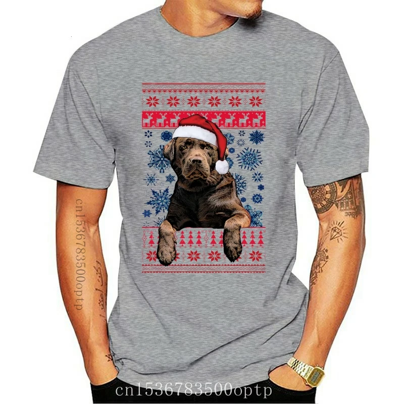 

New Santa Labrador Christmas - Cotton Baseball Tshirt Street Tee Shirt
