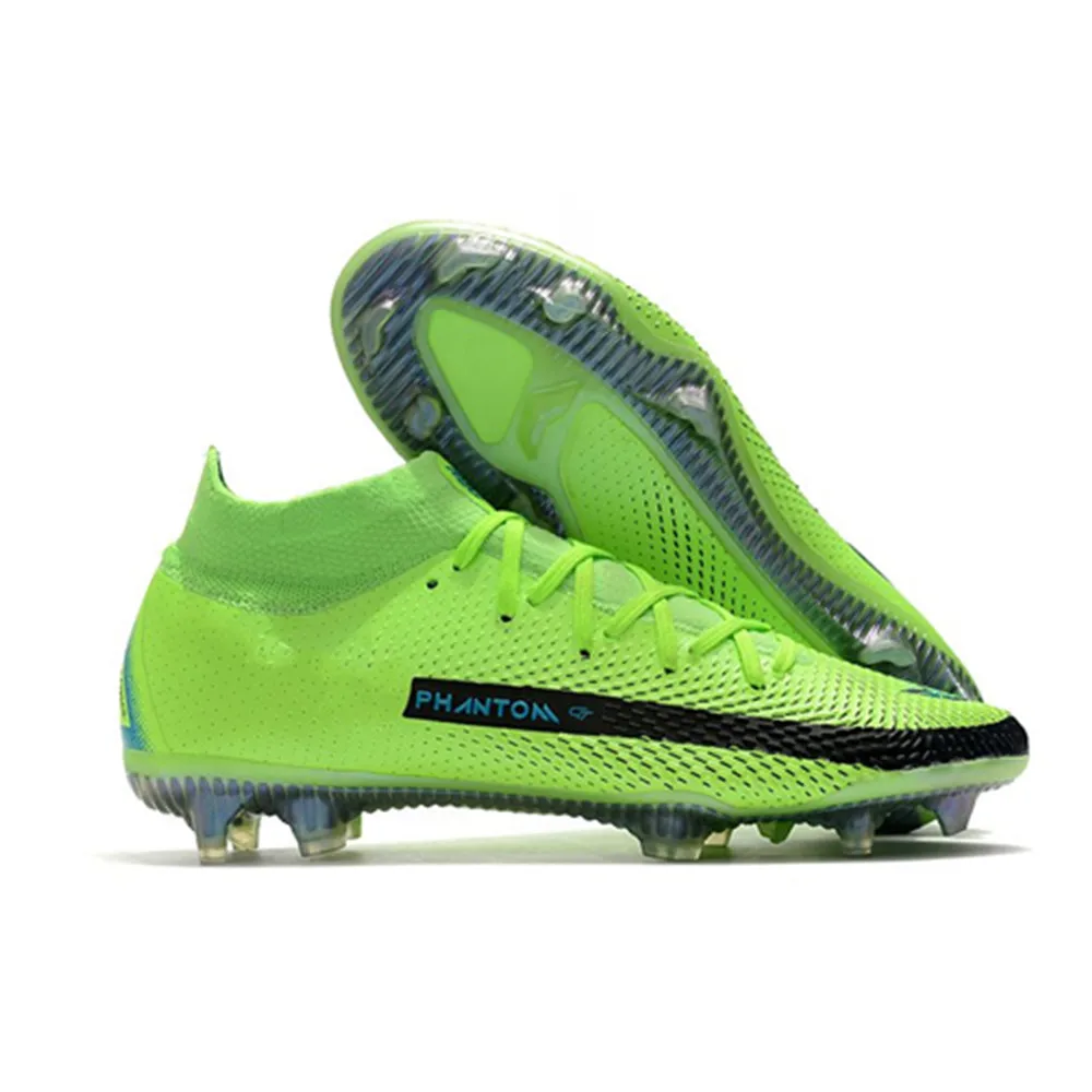 

Высококачественные мужские футбольные ботинки Phantom GT Elite DF FG со шнуровкой и высоким голенищем, бесплатная доставка