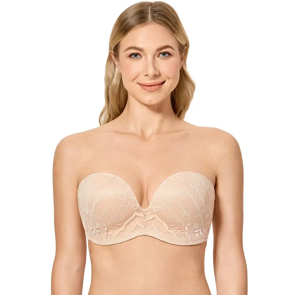 Для женщин сексуальный кружевной слегка проложенный Push Up бюстгальтер на