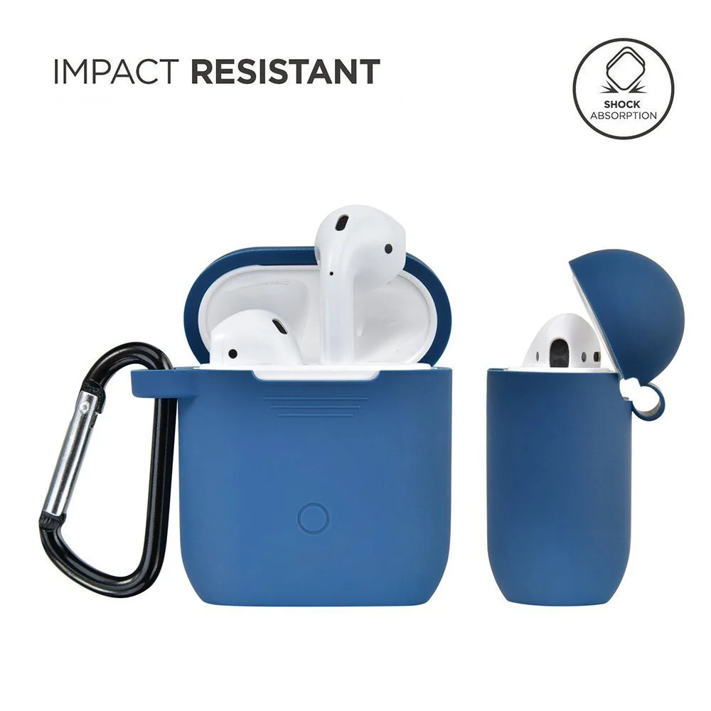 Soft Silicone Case For Apple Airpods Cases Protector Sleeve Ultra Thin Cover Shockproof Pouch Air Pods Earphone Anti Lost Strap |