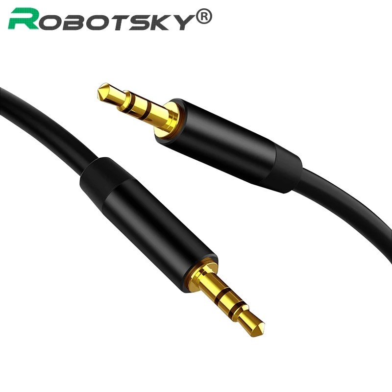 

3.5mm Jack Aux Audio Cable Male to Male Car Aux audio Extension cable for Mp3/Mp4 Speaker Louder iPhone Beats