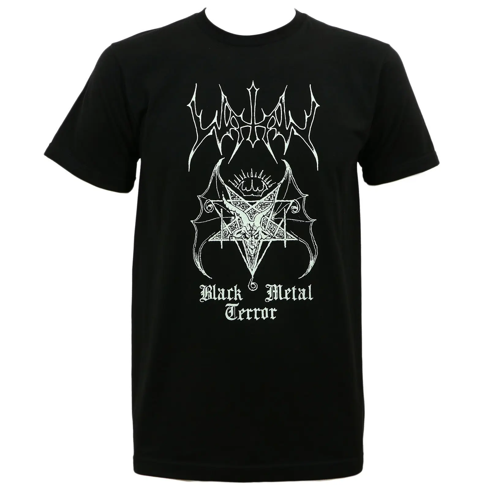 Authentic WATAIN Black Metal Terror Приталенная футболка черного цвета размеры s m l xl 2XL новинка 100%
