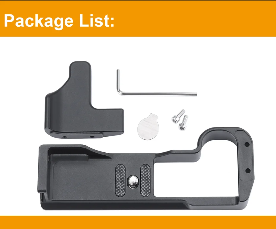 UURig Arca Quick Release L Пластина для Canon M6 Mark II с холодным башмаком 1/4 винт для микрофона