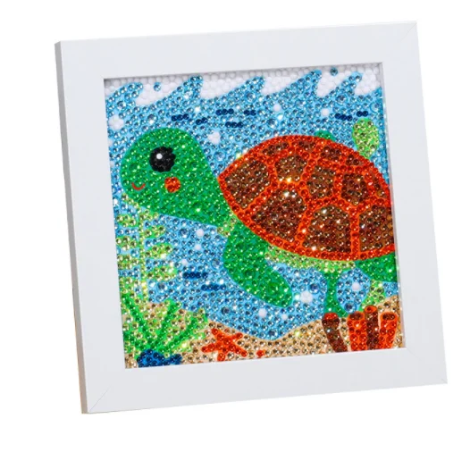 Бесплатная доставка в коробке Детская Алмазная картина подарок ученикам ручная