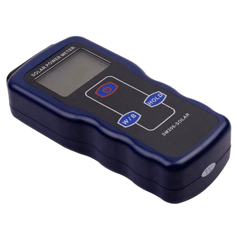 

Solar Power Meter High Precision Light Meter Solar Radiation Tester Optical Solar Research Glass Light Intensity Data Peak Hold