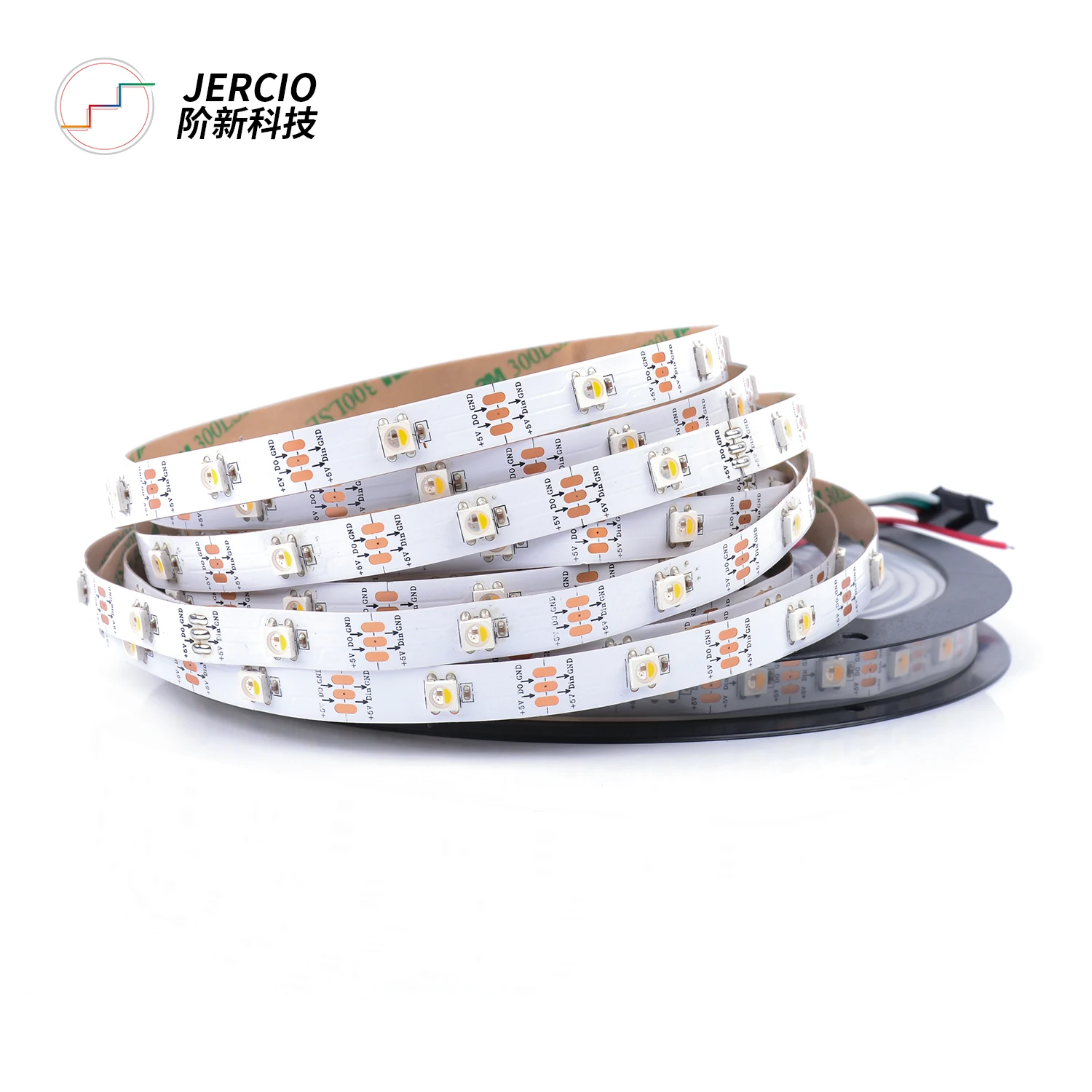 JERCIO RGBW WS2812B SK6812 SMD 5050 4 в 1 30 светодиодный S/PIXEL/M светильник индивидуально адресуемый