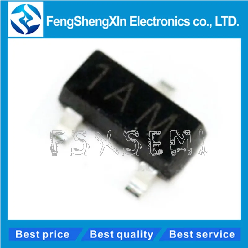 100 шт./лот MMBT3904 SOT23 3904 SOT 2N3904 SMD 23 1AM NPN усилитель IC|Интегральные схемы| |