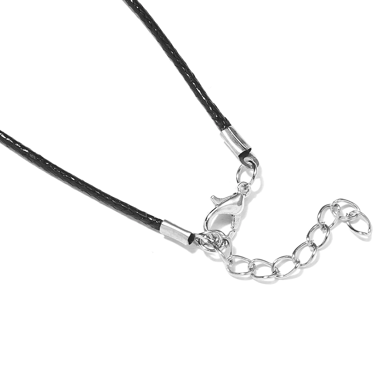 

Rinhoo 1PC Trendy Popular Glass Cover Gorgeous Dry Flower Pendant Rope Chain Necklace For Women's Fashion Jewelry Gift