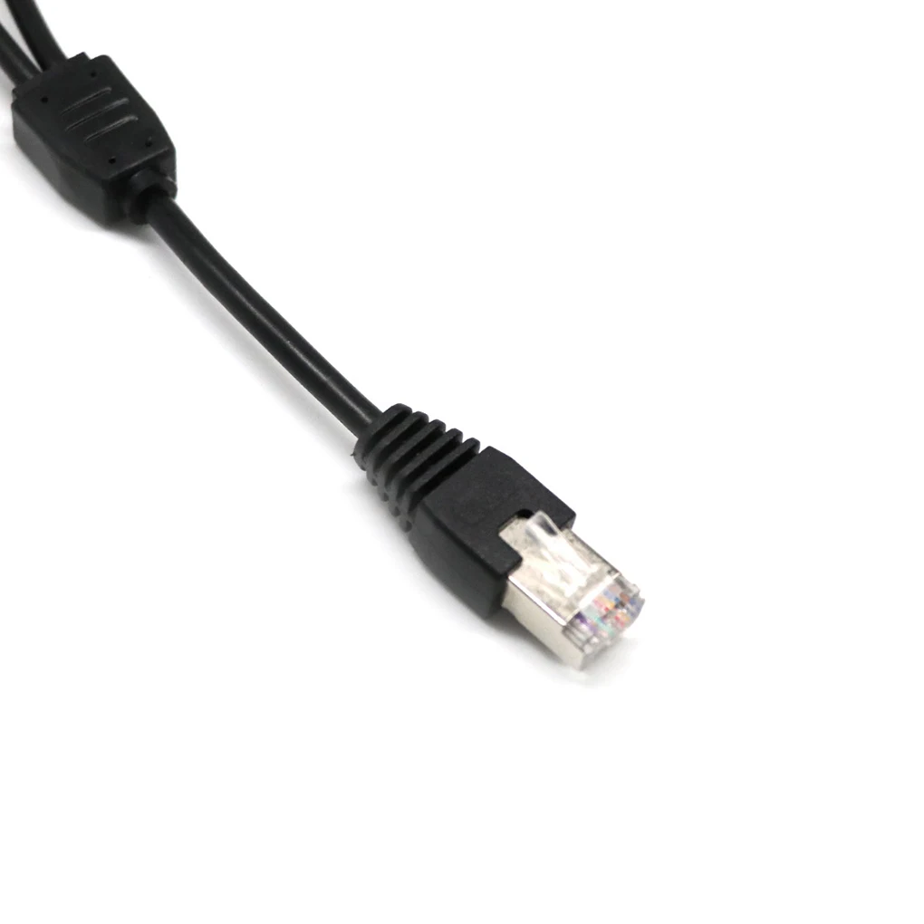 Разветвитель RJ45 с 1 штекера на 2 гнезда сетевой Сплиттер LAN Ethernet 2-ходовой адаптер