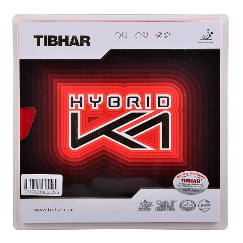 TIBHAR HYBRID K1 / PLUS клейкая накладка на переднюю руку для настольного тенниса