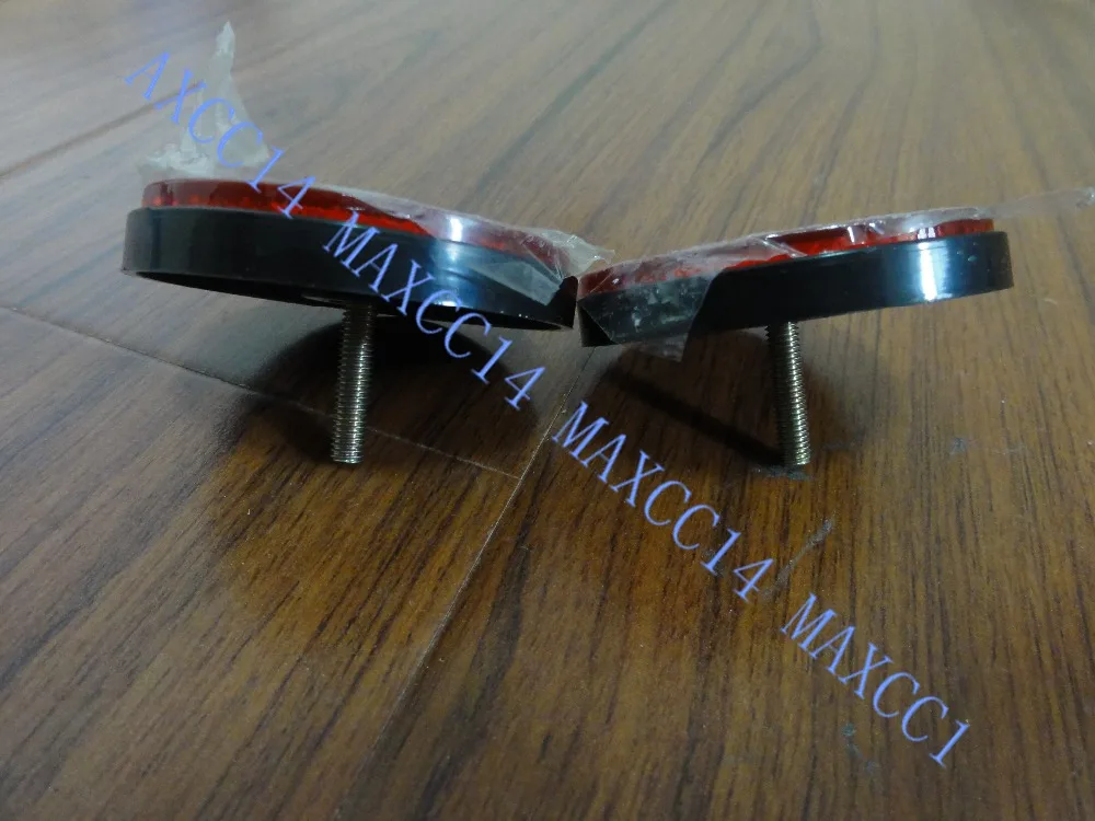 Красные линзы лампы заднего бампера противотуманные фары отражатель света 81910