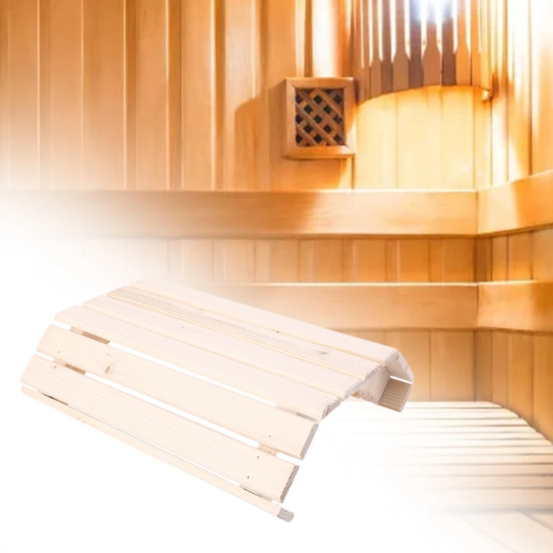 

1Pc Sauna Lampenschirm,Made of Wood + Semi-Circular Practical Sauna Room Lampshade