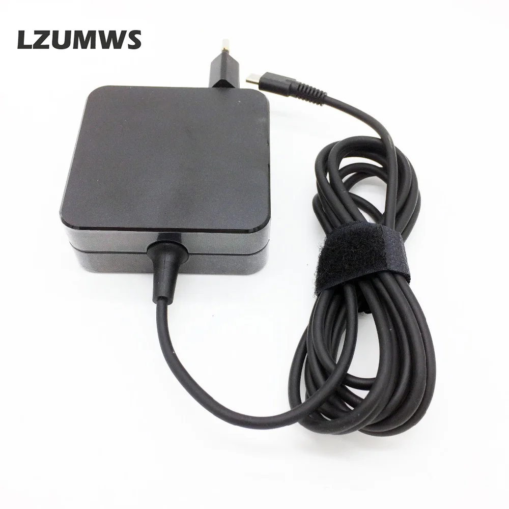 lzumws 65w max 60w 45w usb c type c phone laptop charger power adapter for macbook asus zenbook lenovo dell xiaomi air hp sony free global shipping