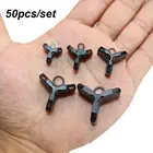 Черныйзеленый Портативный прочный 1 #2 #3 #4 #5 # чехлы на Крючки Чехол Чехлы для крышек защитные рыболовные тройные Крючки