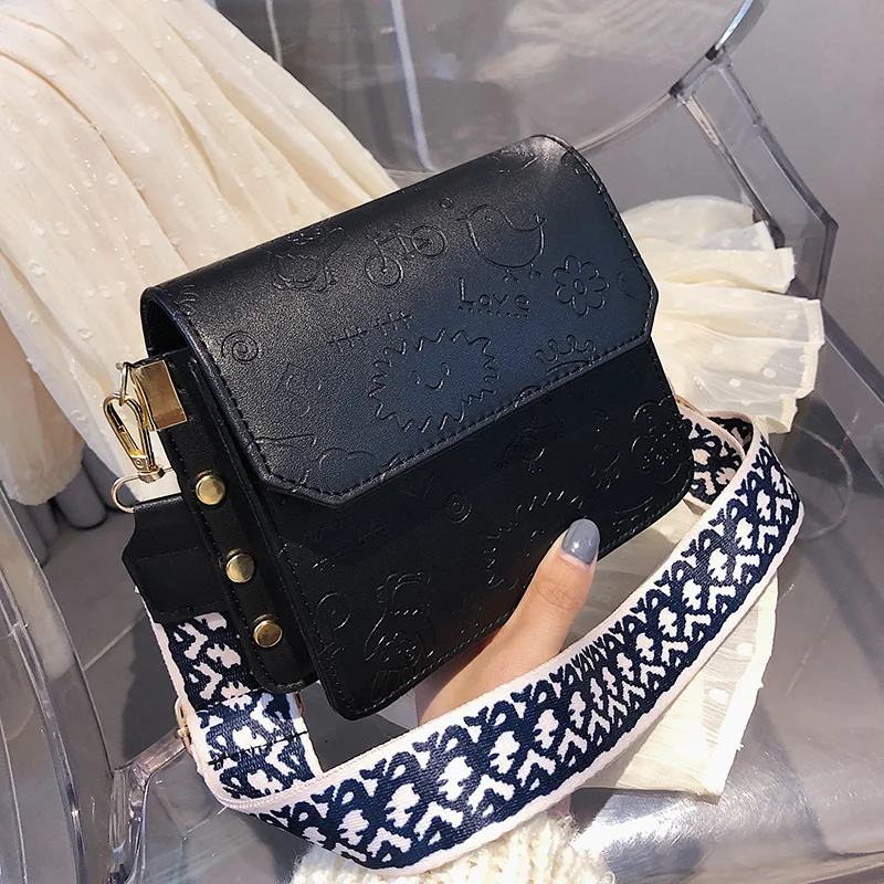 

Women's messenger bag new fashion all-match single shoulder small square bag