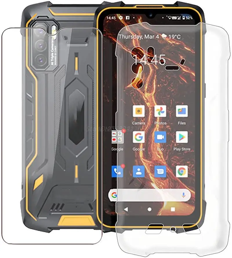 Прозрачный силиконовый чехол для Cubot KingKong7 5 Pro Mini 2 CS 9H Защитное стекло King Kong 7 5Pro