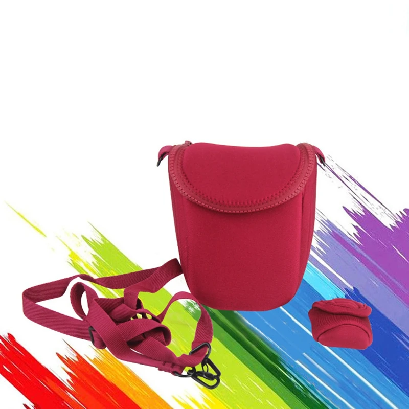 AABB-Водонепроницаемый мягкая сумка для камеры чехол с ремешком цифровой