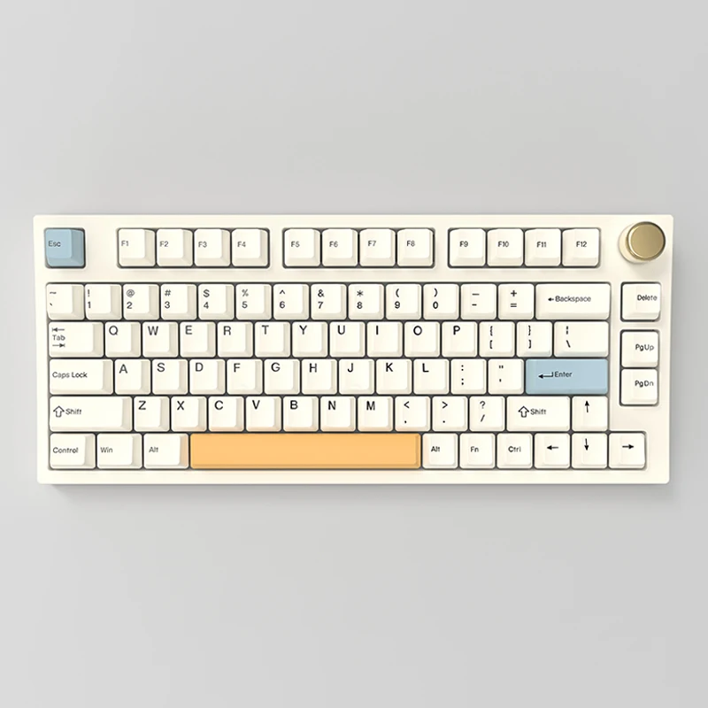 

Беспроводная механическая клавиатура NJ80 2,4g BT 4400 Type-c, RGB Клавиатура для Windows, MacOS, Linux, программируемая печатная плата горячей замены, аккумуля...