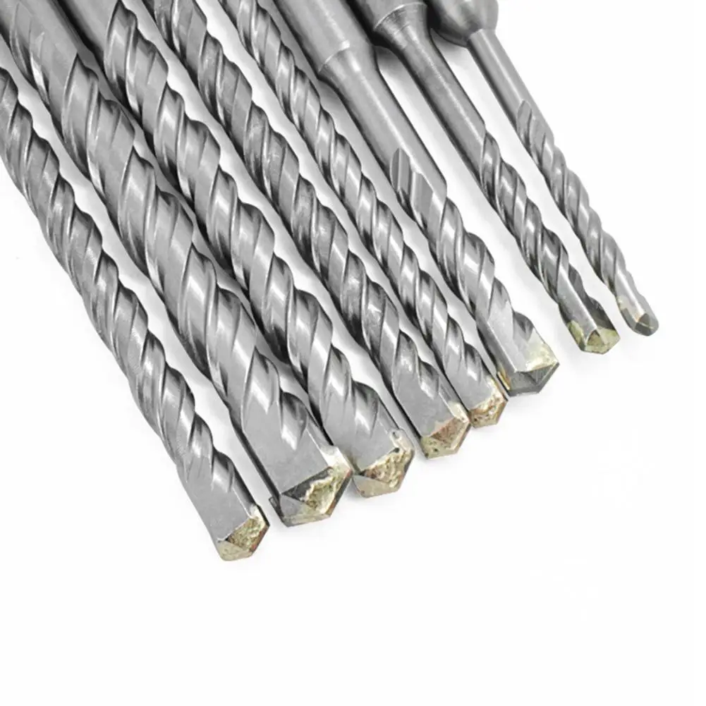 Набор твердосплавных насадок для дрели SDS Plus комплект из 8 5/6/8/10/12 мм сверления