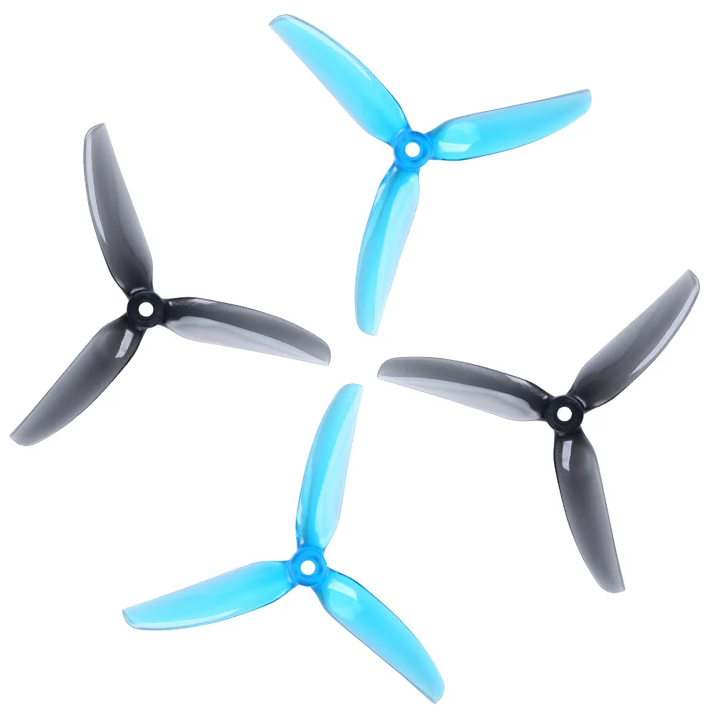 HQProp Freestyle Prop 5X4.3X3V2S CW + CCW 5 pulgadas H&eacute;lice para FPV Racing RC Drone Quadcopter Multirotor, 12 Uds./6 pares-1