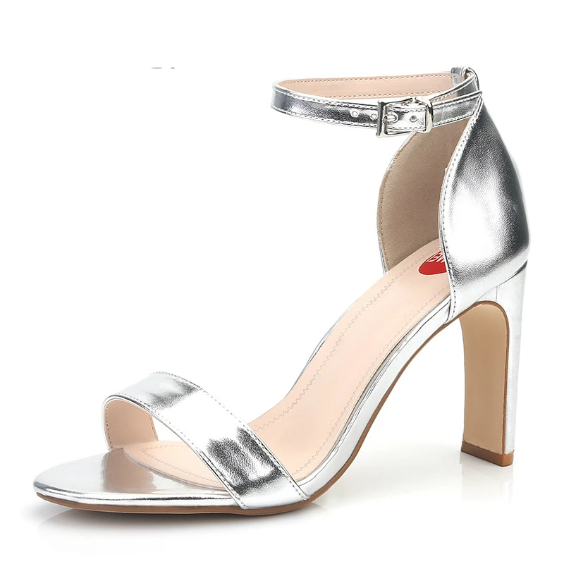 Летние роскошные женские босоножки на толстом каблуке и платформе с