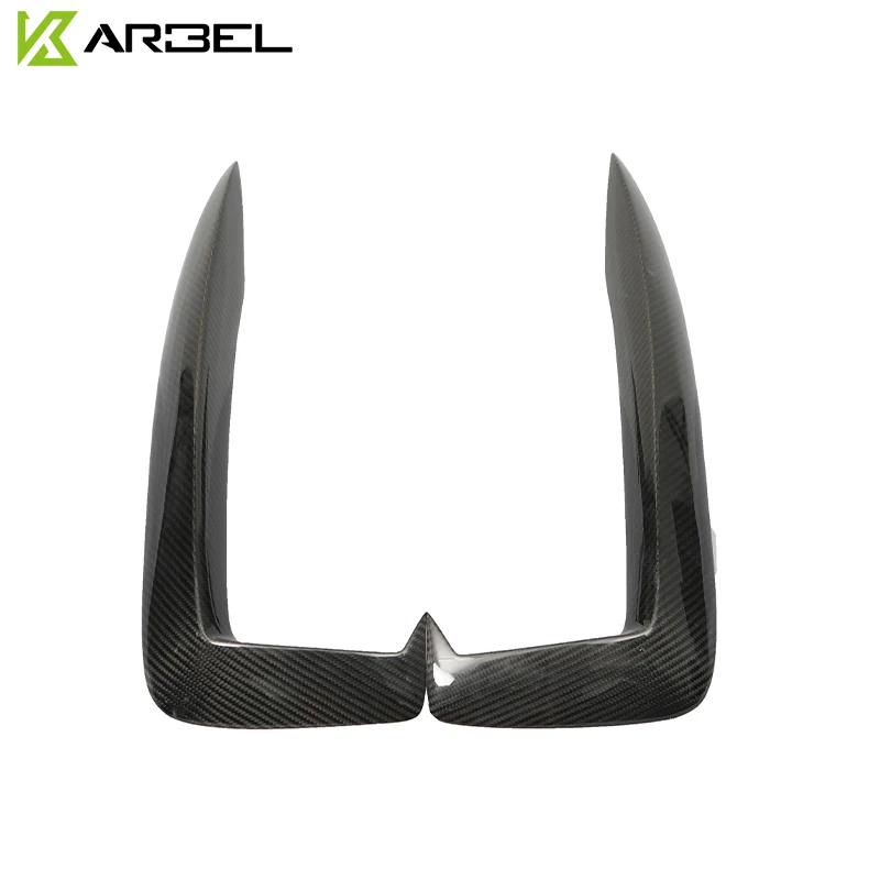 Новый комплект автомобильных аксессуаров для кузова карбоновая передняя