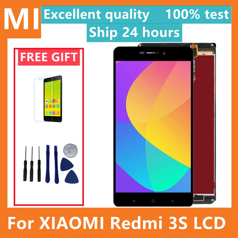 Оригинальный ЖК дисплей 5 0 дюйма для Xiaomi Redmi 3 замена экрана 3S дигитайзер в
