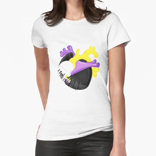 

I Feel In My Heart Non Binary T-Shirt Print Top