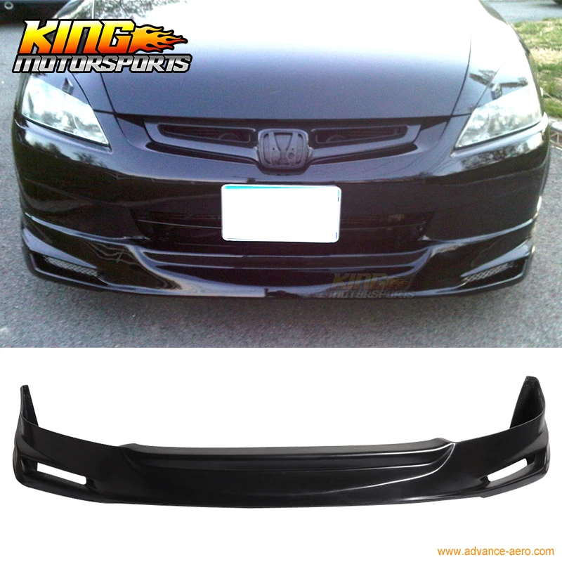 Кружка Уретановый передний бампер спойлер боди подходит для 2003 05 04 Honda Accord 4Dr Sedan
