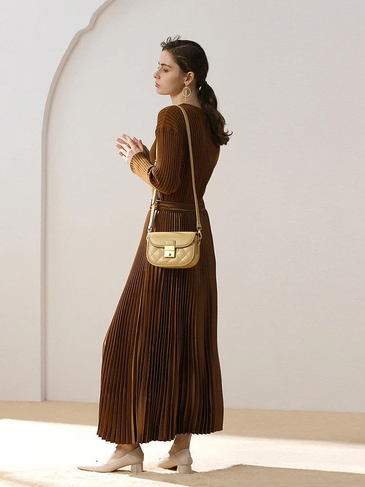 Женская Роскошная сумка из натуральной кожи от известного бренда klbags коровьей