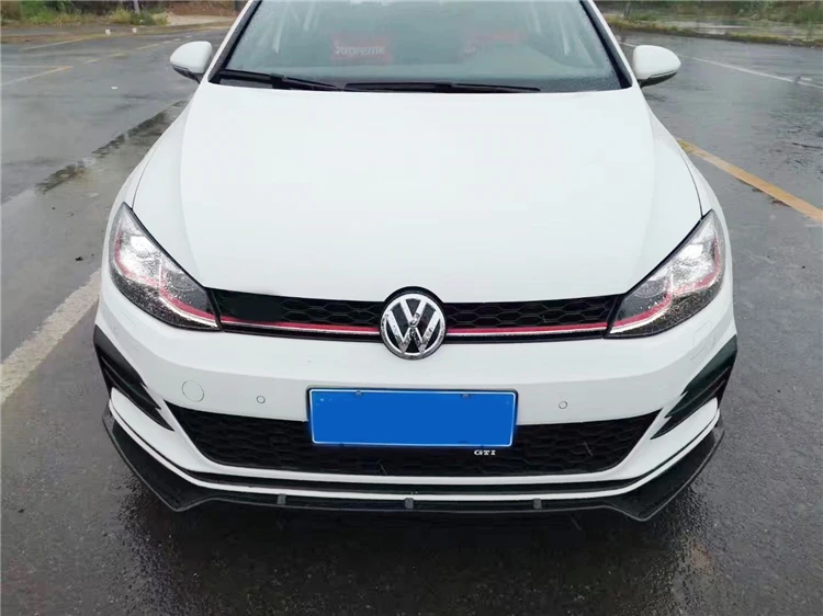Для GOLF G TI ABS задний бампер диффузор протектор для 2016 Volkswagen GLOF Body kit передний Лопата