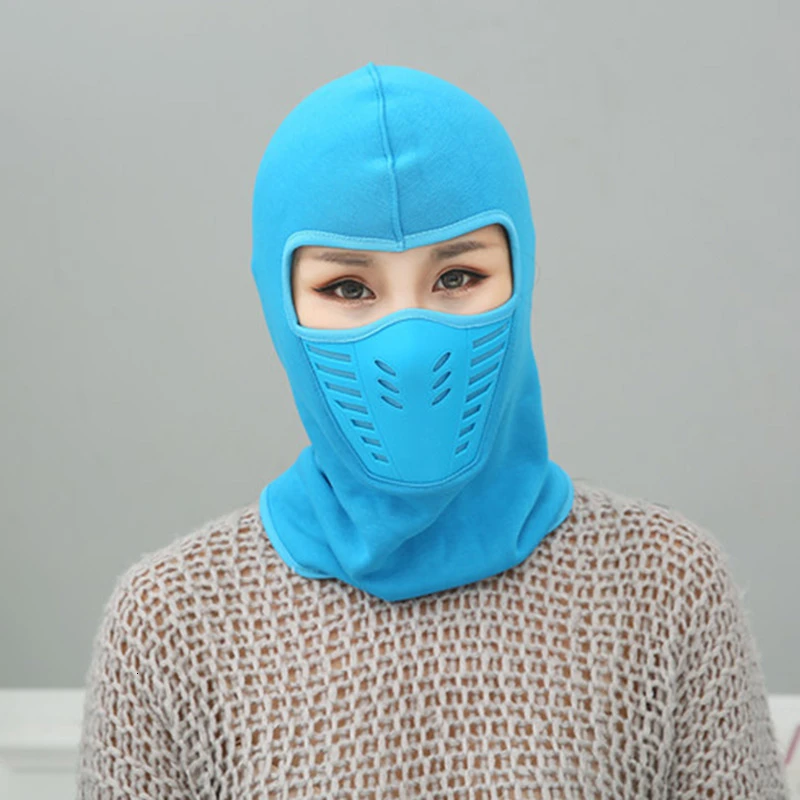 Уличная Зимняя Маска для езды на велосипеде мужчин и женщин Флисовая теплая