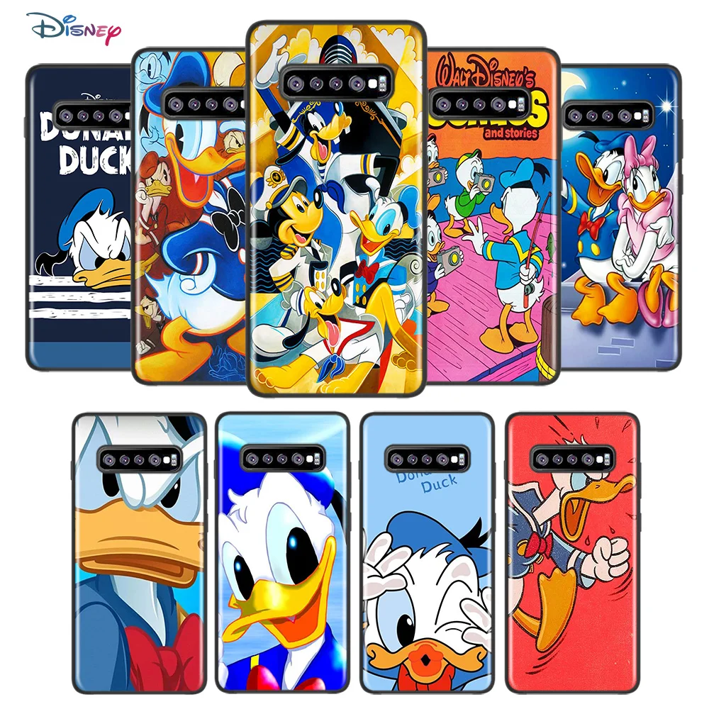 

Disney Cartoon Animation Daisy Donald Duck For Samsung Galaxy S21 S20 FE Ultra S10 Lite S9 S8 Plus S7 S6 TPU Silicone Phone Case