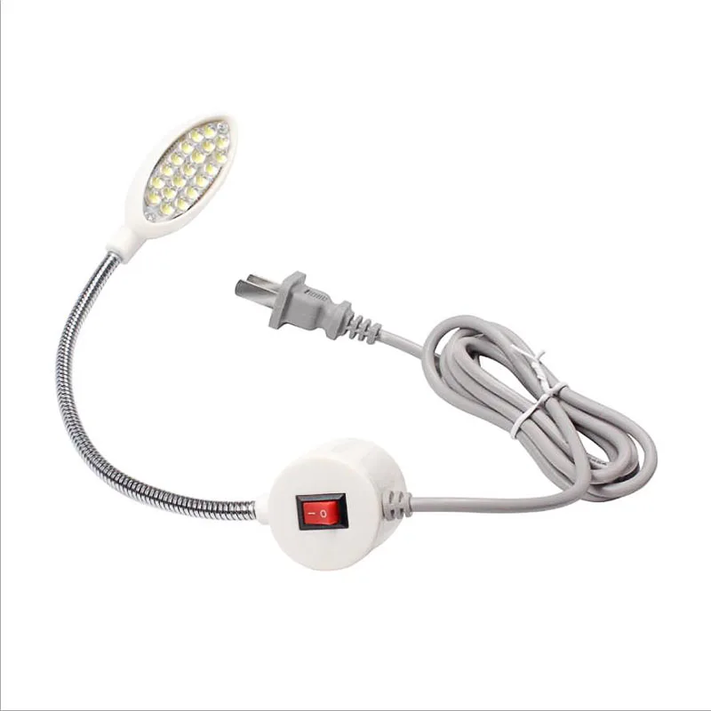 

Industrial Lighting LED Light Sewing Machine 10/20/30 Flexible Work Light EU US Plug Machine Accessories Highlight factory light