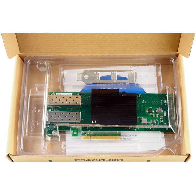FANMI SFP+ 10 Гб двухпортовый PCI-e Ethernet конвергентный адаптер Сетевая карта X710-DA2 SFP не входит в комплект