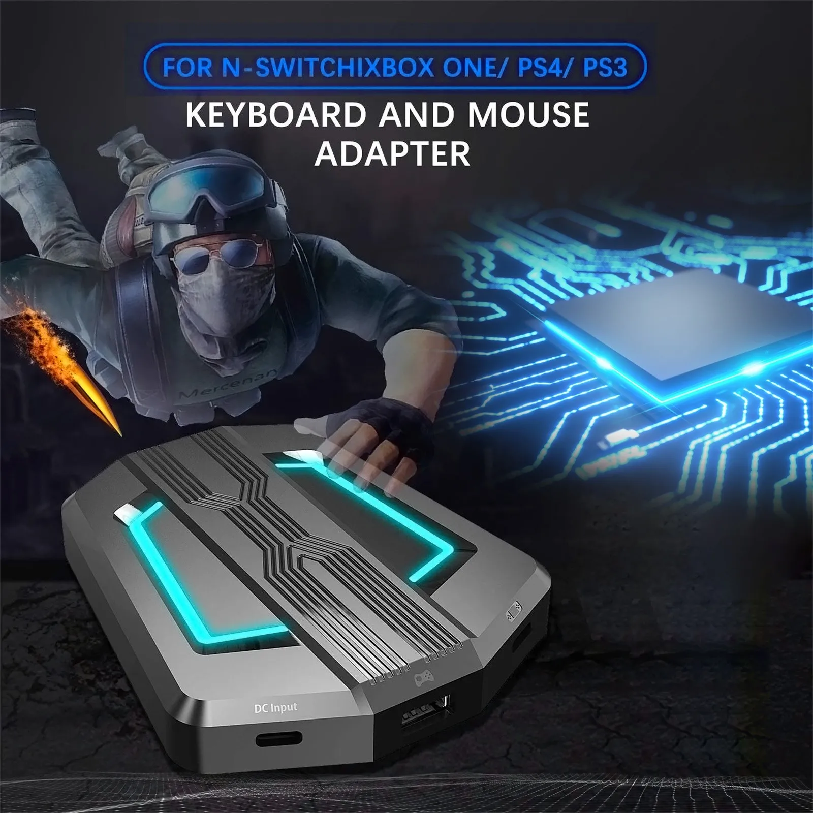 

V1 3200dpi Usb Connection Pro Game Mouse Keyboard Suitable For Laptop Computers Office E-sports Gaming Accessories