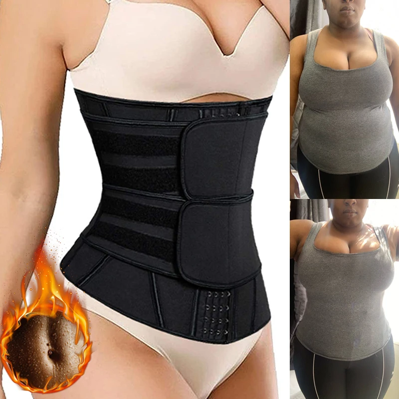 

Waist Trainer for Women Corset Cincher Slimming Body Shaper Weight Loss Sport Girdle Fat Burning Neoprene Sweat Trimmer Belt