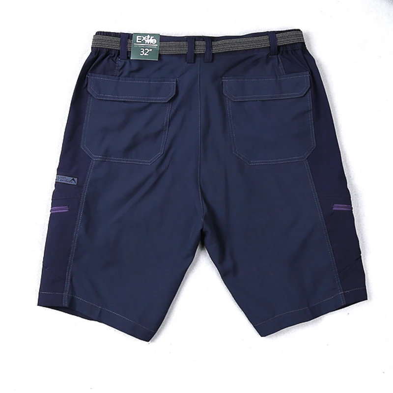 Шорты мужские быстросохнущие с нейлоновым поясом спортивные пляжные короткие