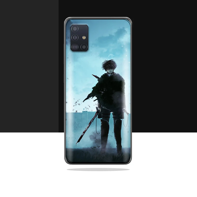 

Attack On Titan Japan Anim Phone Case For Samsung Galaxy A72 A71 A51 A70 A60 A50 A40 A30S A30 A20E A20 A10 4G 5G Funda