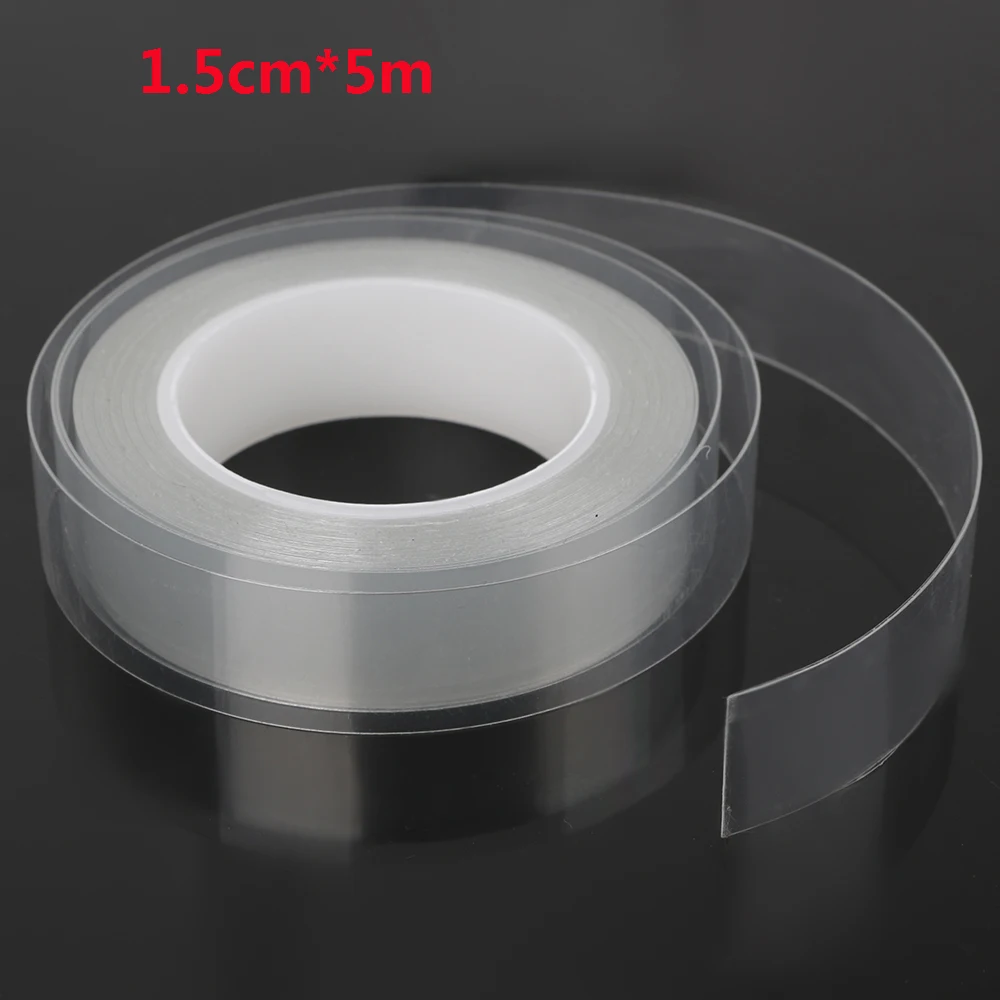Ultra-thin 1.5cmx5m YOSOLO 1,5 см х 5 м Защитная пленка для краски, защита от царапин, защита от царапин, наклейка для автомобильных дверей, Защита краев, Стайлинг, молдинги - Цвет: Ultra-thin 1.5cmx5m