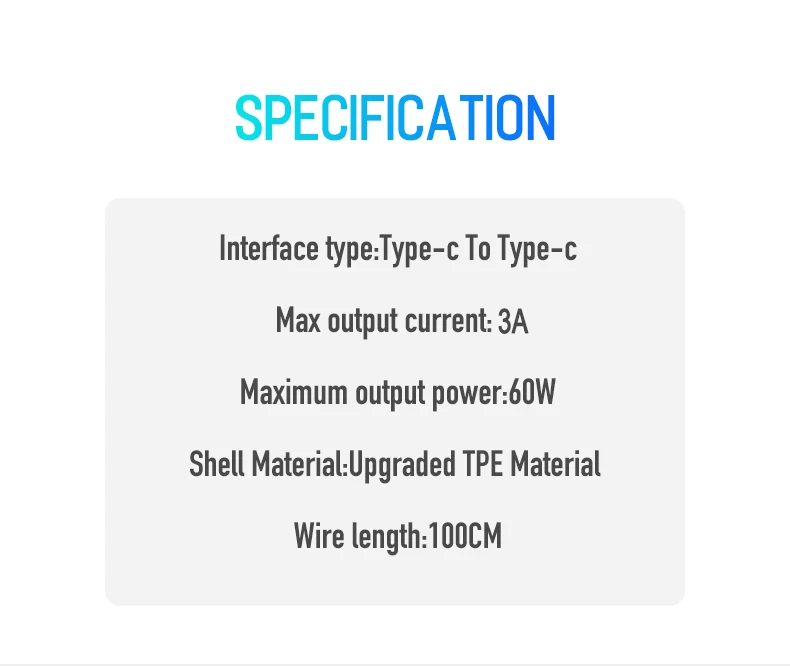 Кабель USB C для USB-C 3A PD Быстрая зарядка type c для type c Быстрая зарядка 4,0 3,0 зарядное устройство Кабо Для samsung S9 huawei Xiaomi MacBook