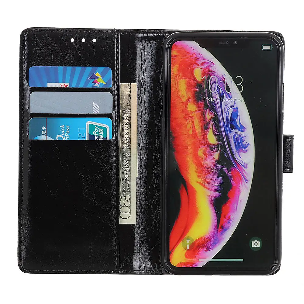 Fundas для realme 2 3 5 Pro чехол Роскошный кожаный флип etui Обложка для книги для realme C2 3i X XT Q 3 5 pro Мягкий силиконовый чехол для телефона
