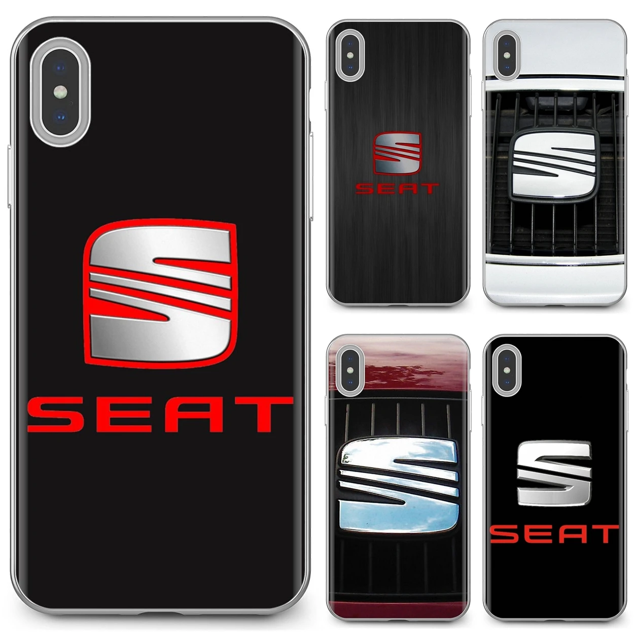 Мягкий силиконовый чехол из тпу с логотипом Seat крупнейшая в испании