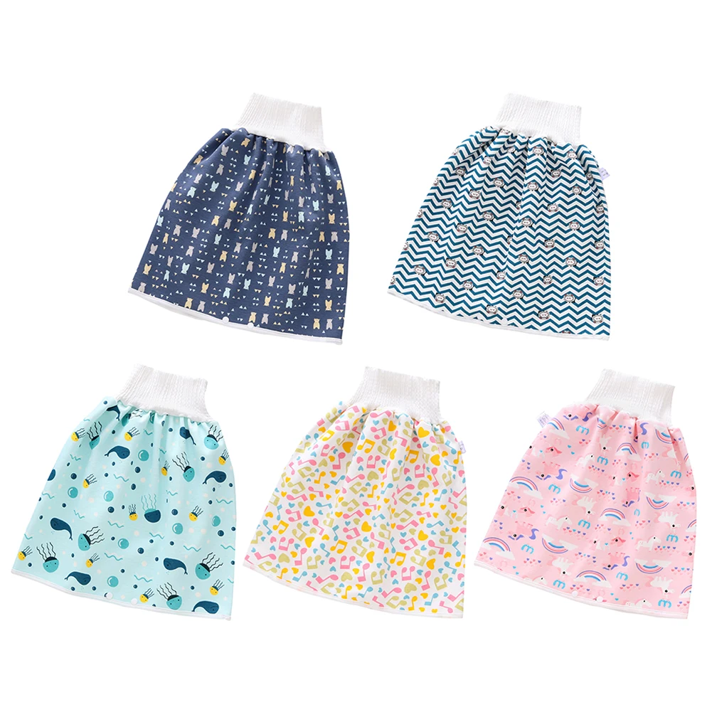 

Baby Diaper Skirt Waterproof Leak-proof Diaper Training Pants Baby And Children Nocturia Artifact Cotton Washable Diaper Pocket