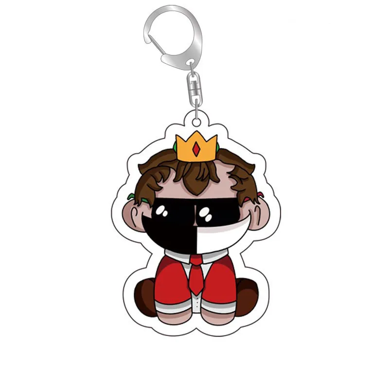 Забавный акриловый брелок Ranboo Merch Kawaii Dreamwastaken Smp подвеска ювелирные изделия -
